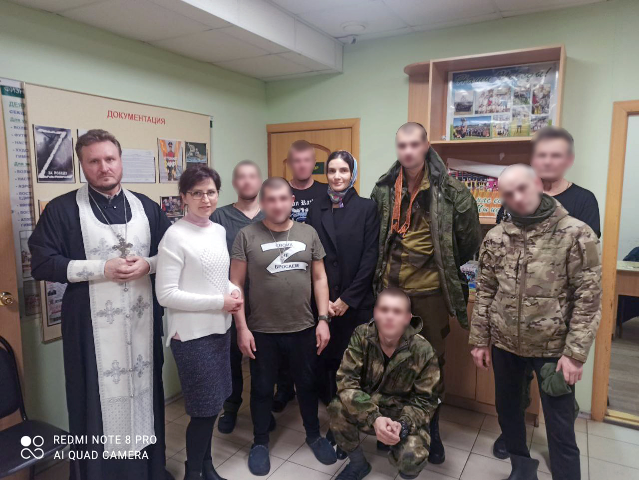 Иерей Сергий Карасев с волонтерами посетил мобилизованных воинов
