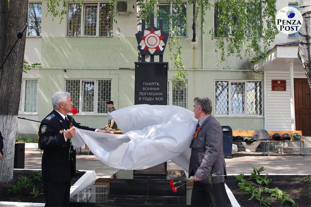 Протоиерей Антоний Шварёв совершил молебен  на открытии памятника сотрудникам УФСИН, погибшим на фронтах войны