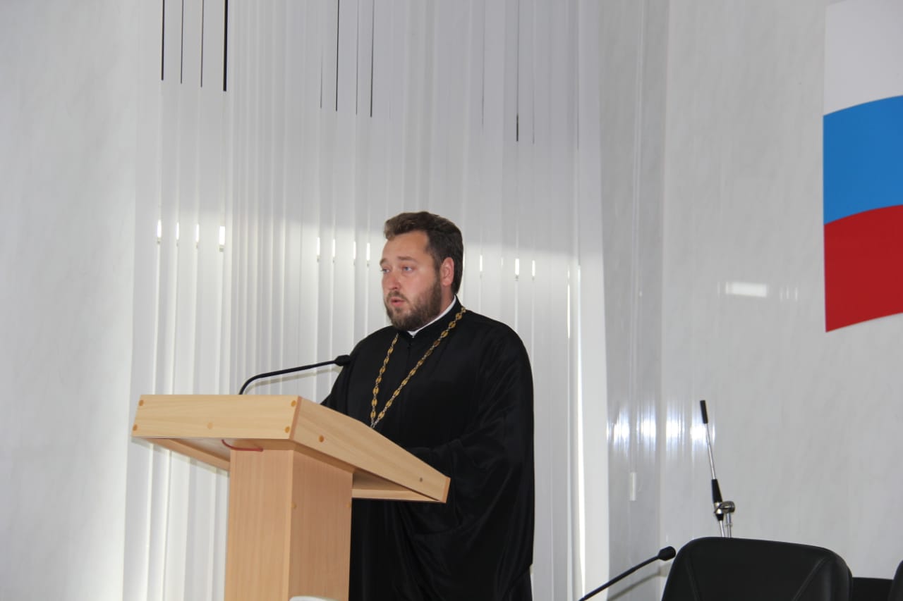 Протоиерей Антоний Шварёв принял участие в  профориентационном мероприятии в УФСИН России по Пензенской области 