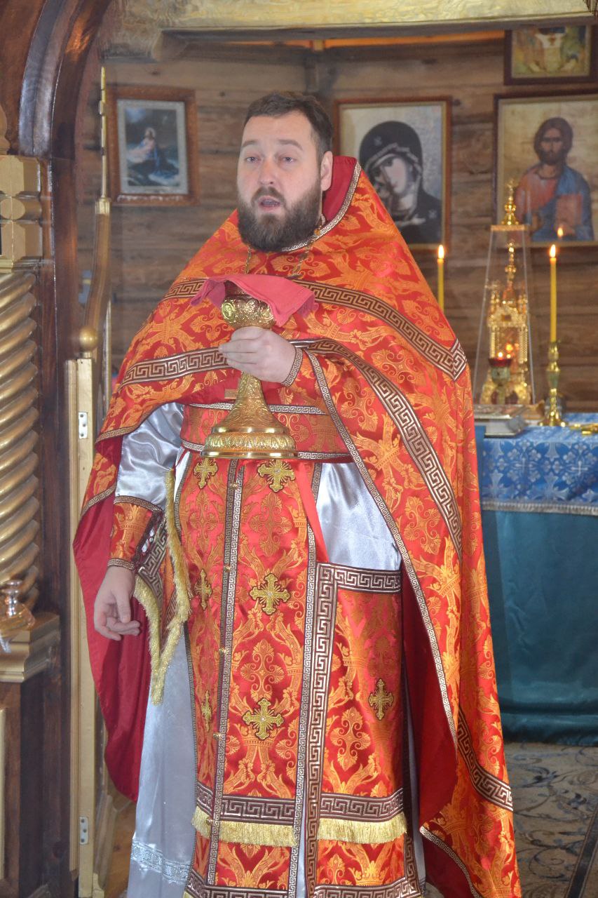 Протоиерей Антоний Шварёв совершил литургию в храме в честь иконы Божией Матери "Взыскание погибших" при исправительной колонии №7
