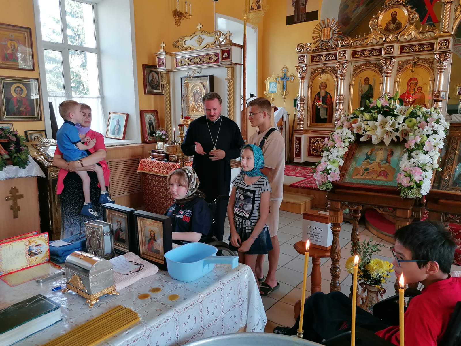 Состоялась духовно-просветительская встреча детей со священниками