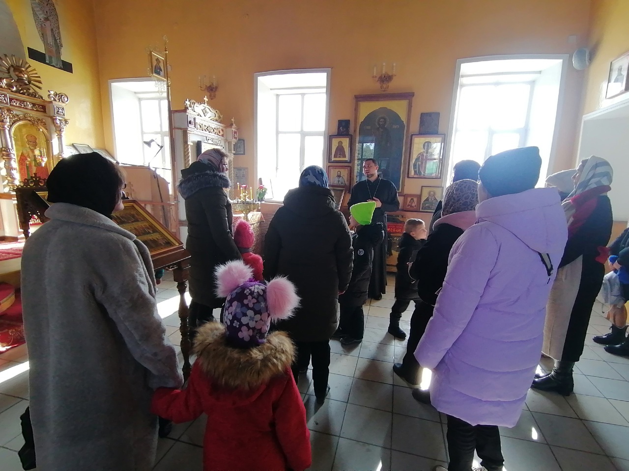 Состоялась экскурсия по храмовому комплексу дошкольников из детского сада