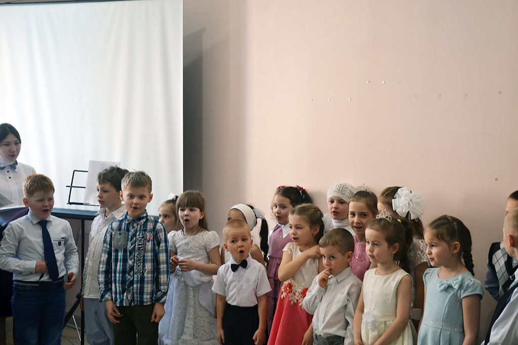 Пасхальный концерт в воскресной школе
