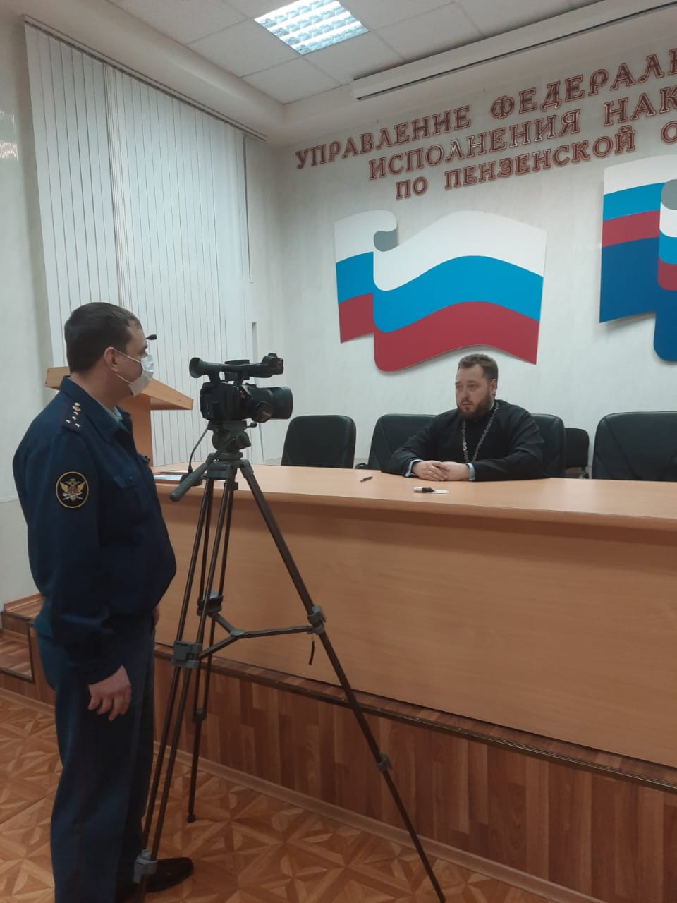  Протоиерей Антоний Шварёв рассказал осужденным исправительных учреждений региона об истории Дня народного единства