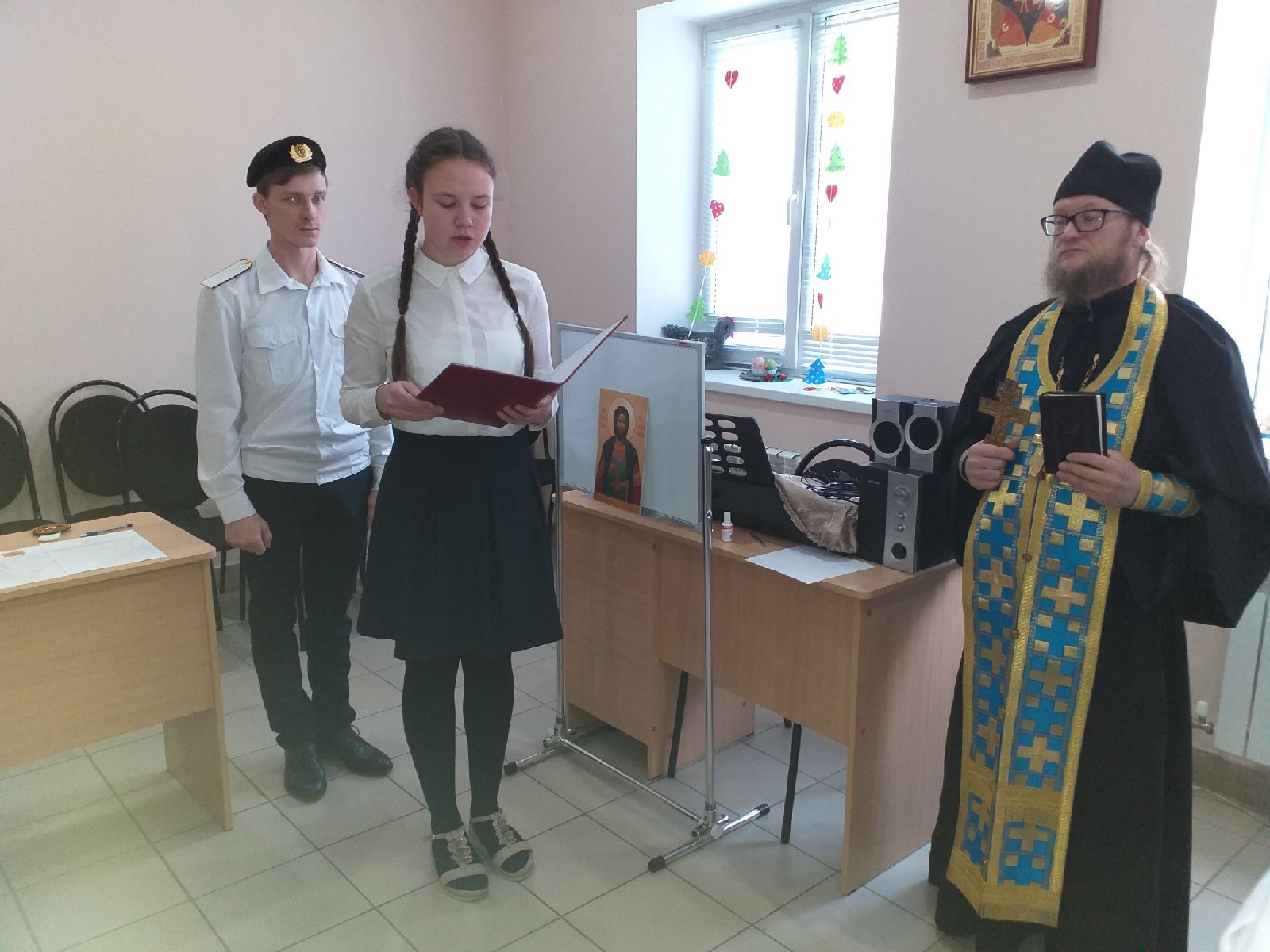 Торжественный сбор Пензенской православной дружины "Застава"