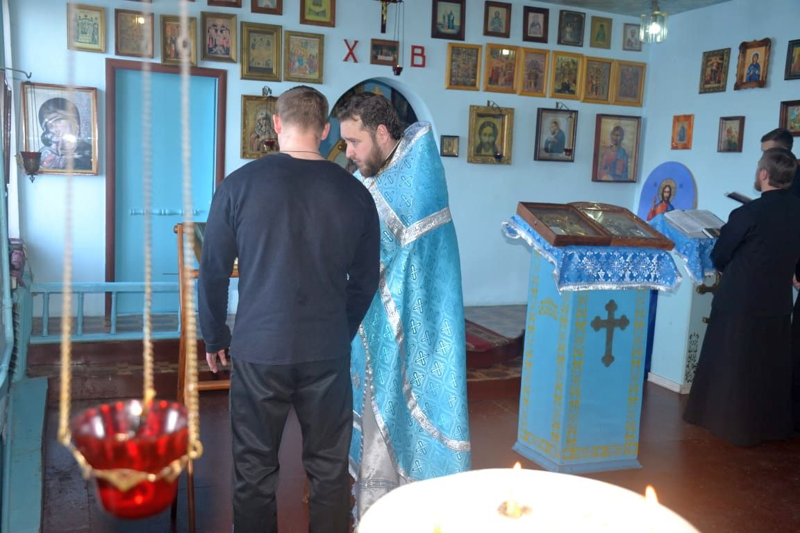 Протоиерей Антоний Шварёв совершил литургию в  исправительной колонии №7