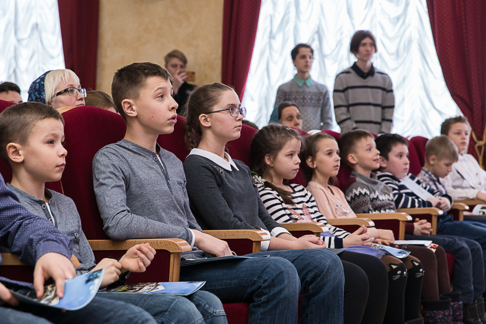 Воспитанники воскресной школы посетили Пензенскую духовную семинарию в День открытых дверей
