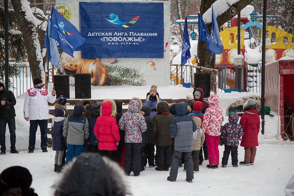 Иерей Сергий Беляков принял участие в спортивном празднике «Зимушка-зима»