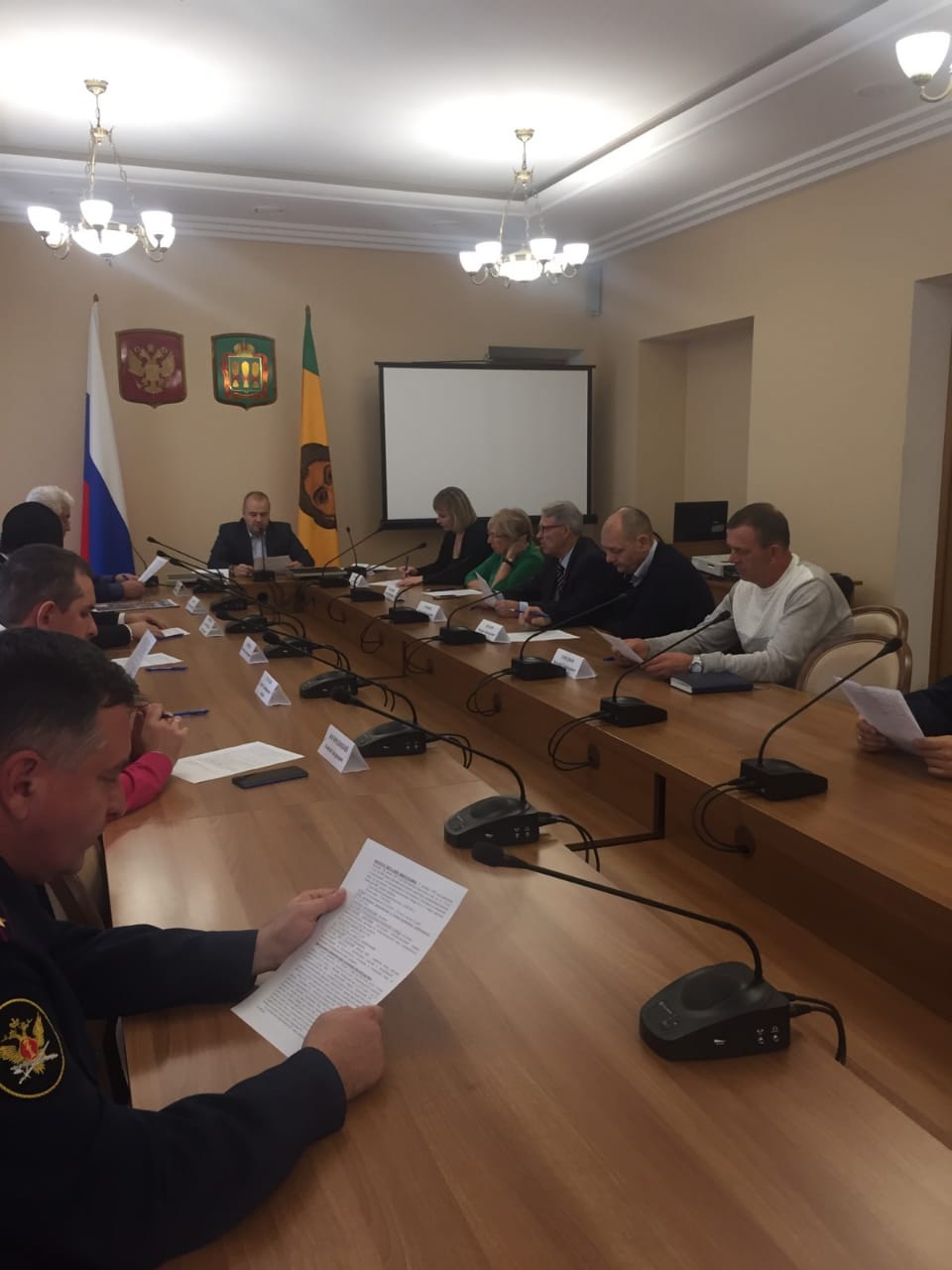 Протоиерей Антоний Шварёв принял участие в заседании комиссии по вопросам помилования