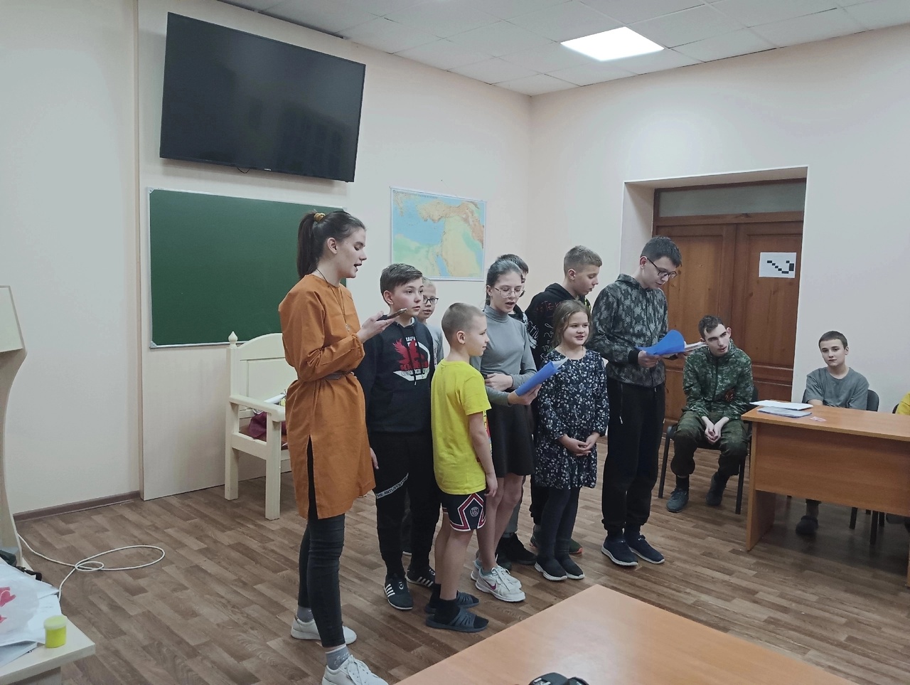 Воспитанники нашей воскресной школы "Азбука веры" побывали в детском православном лагере "Накануне Рождества"