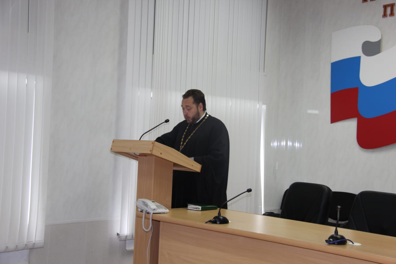 Протоиерей Антоний Шварёв провел лекцию о нетерпимости к коррупционным правонарушениям в пенитенциарном ведомстве