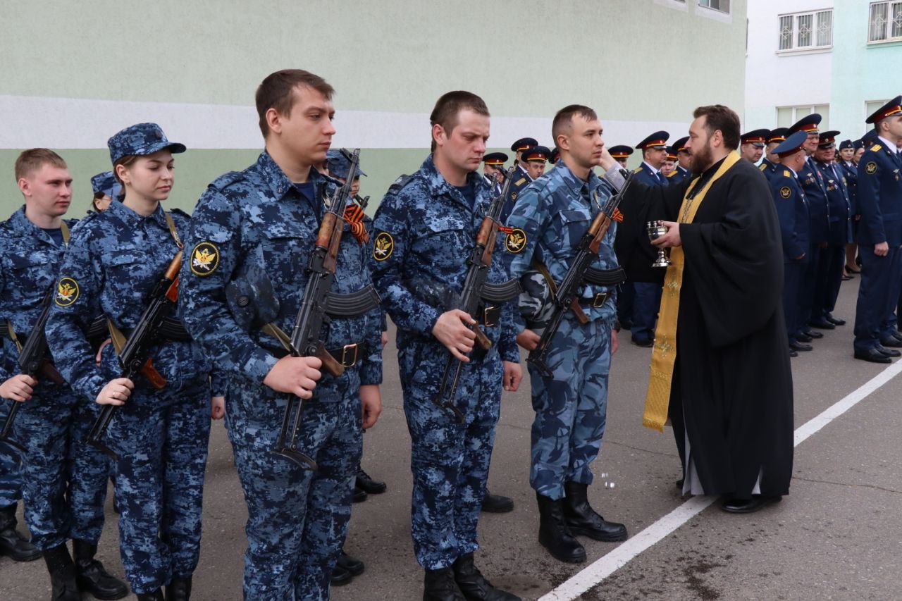 Протоиерей Антоний Шварёв принял участие в торжественных мероприятиях УФСИН, посвященные Дню Великой Победы