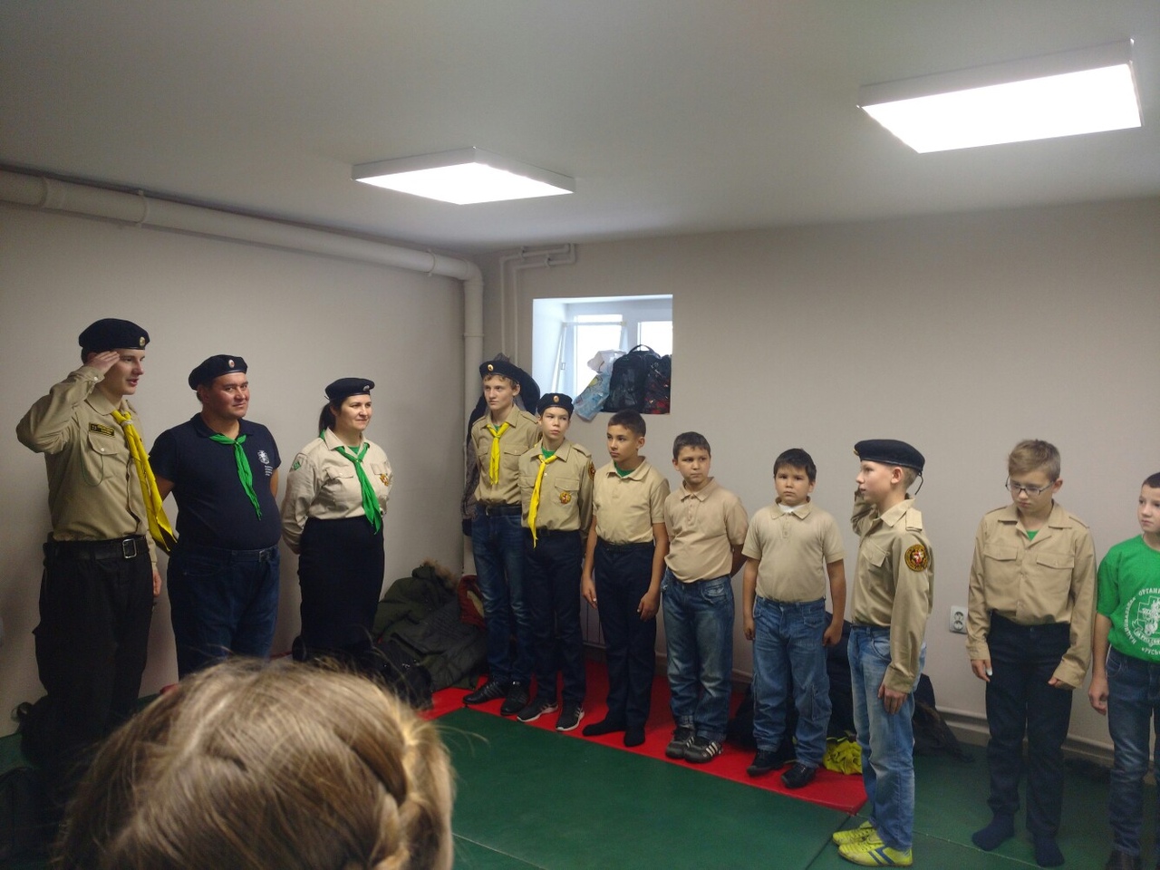 Ребята из 23 отряда Никольского храма НОРД "Русь" приняли участие в состязаниях, посвященные Дню Героев Отечества