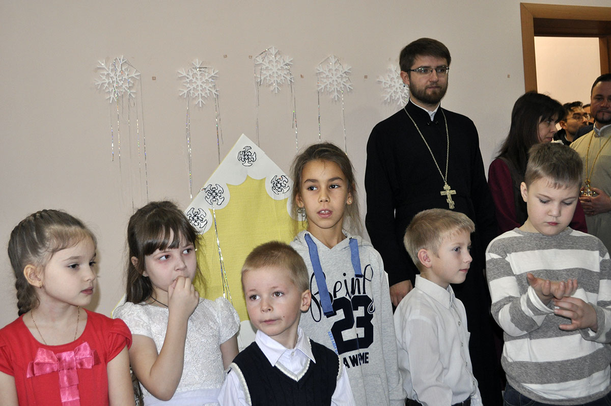 Рождественский утренник в воскресной школе "Азбука веры"