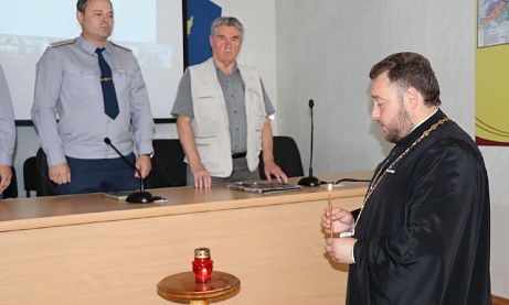   Протоиерей Антоний Шварев принял участие в торжественном открытии Всероссийской акции «Вахта Памяти» 