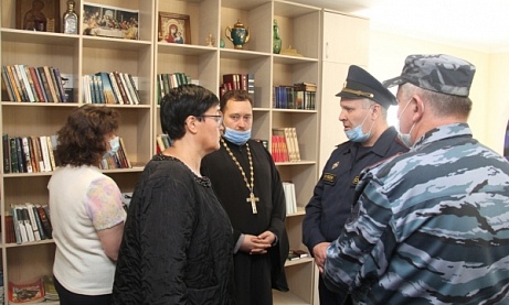 Протоиерей Антоний Шварёв совместно с общественной наблюдательной комиссией посетил ИК-1  
