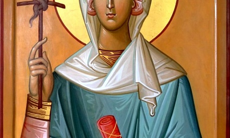 В наш храм доставлена икона равноапостольной Нины, просветительницы Грузии