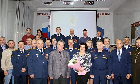 Протоиерей Антоний Шварёв посетил день открытых дверей в отделе специального назначения «Фобос»