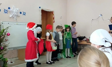 Рождественское выступление детей из храма мученицы Татьяны при ПГУАС