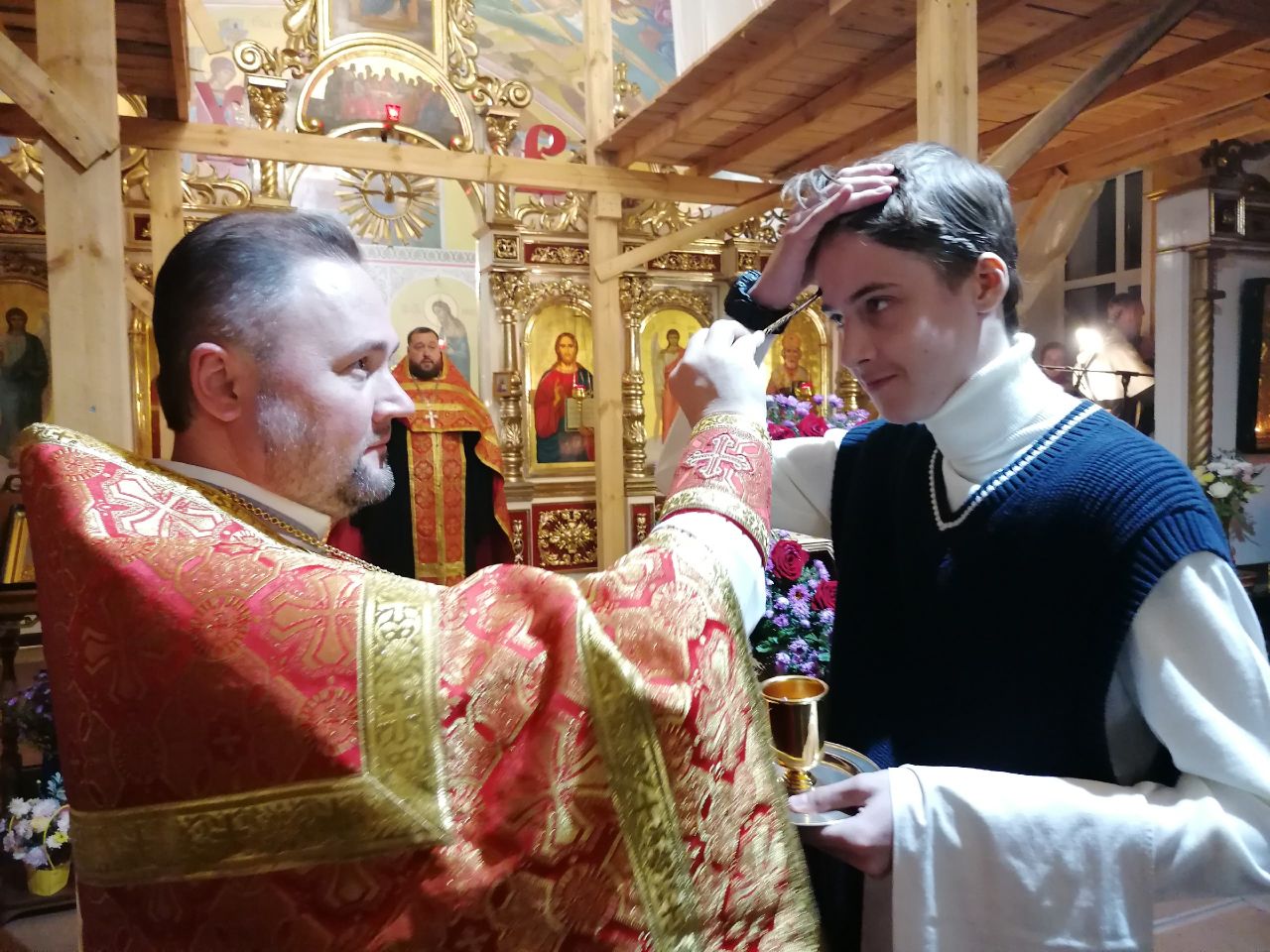 Всенощное бдение в канун празднования Воздвижения Животворящего Креста Господня