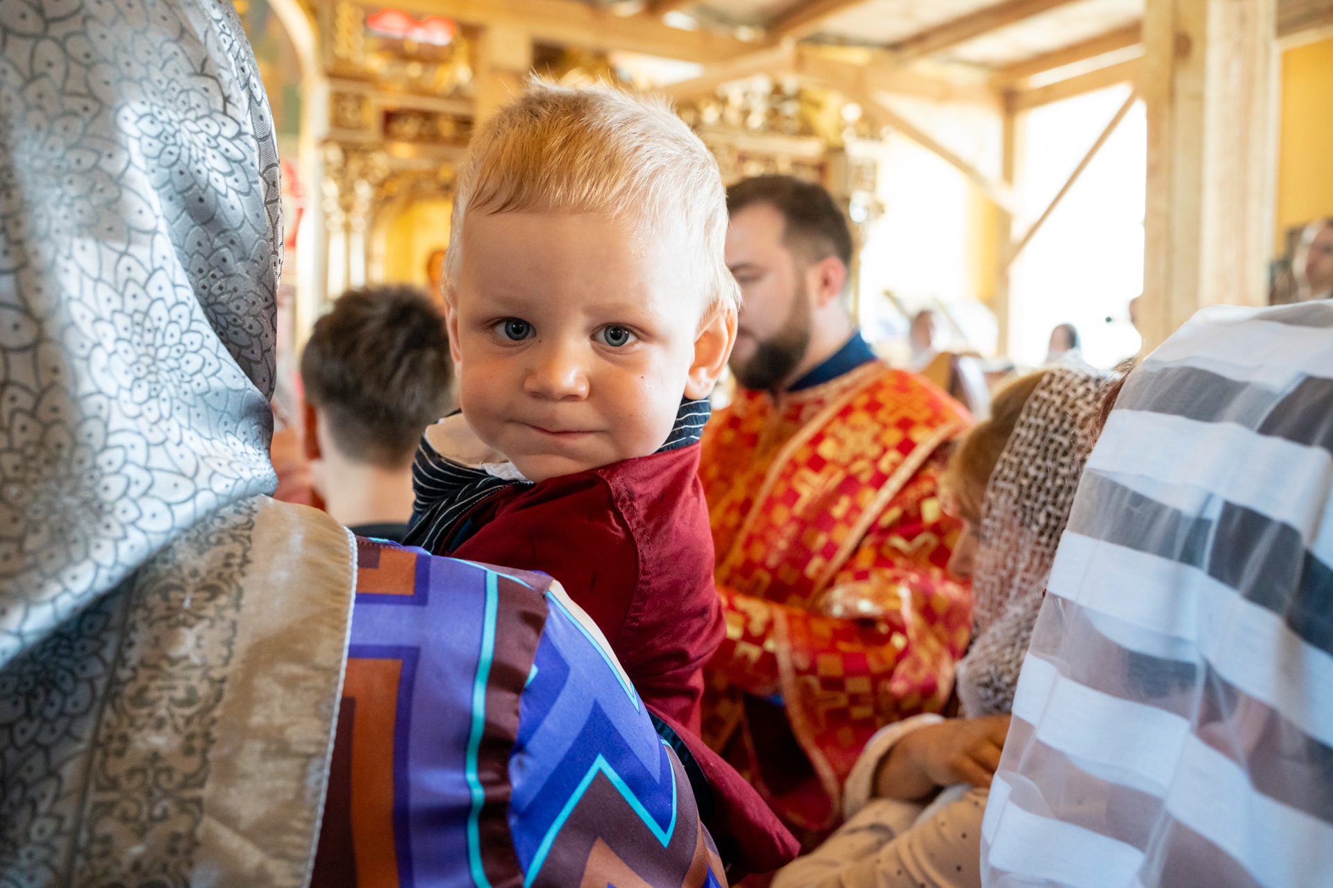 В день престольного праздника митрополит Серафим совершил литургию в нашем храме