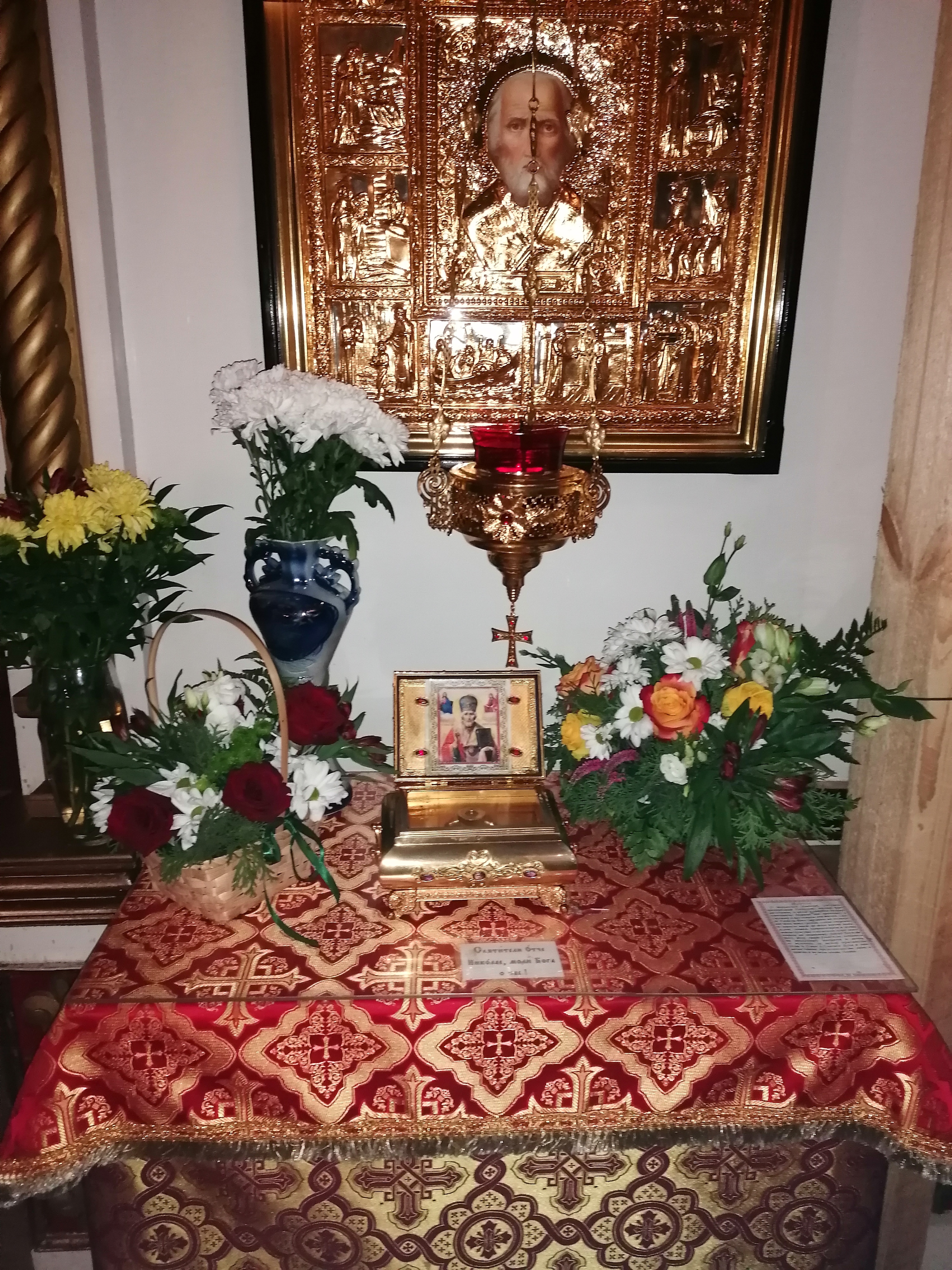 В канун престольного праздника митрополит Серафим совершил всенощное бдение в нашем храме