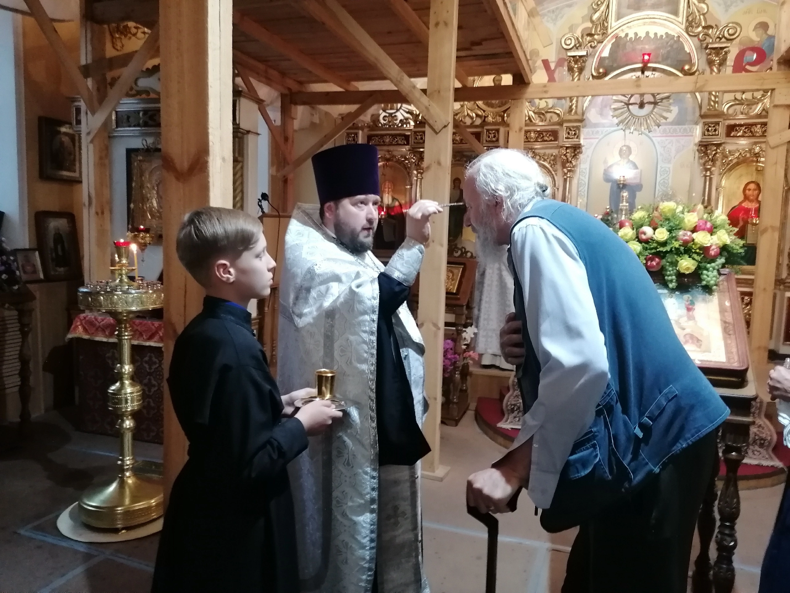 Всенощное бдение накануне праздника Преображения Господня