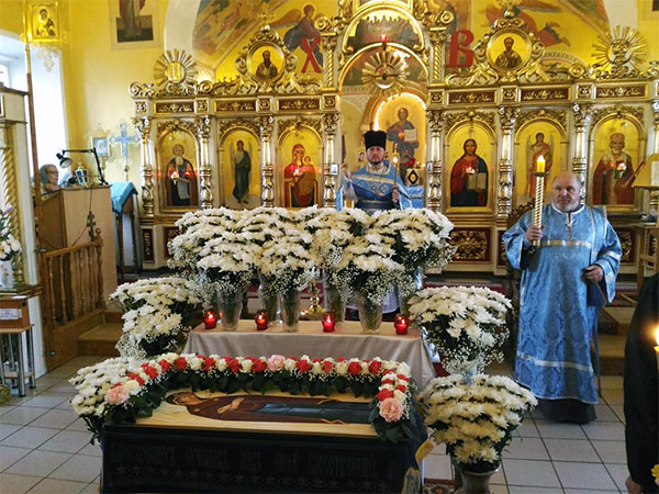 Всенощное бдение накануне праздника Успения Пресвятой Богородицы