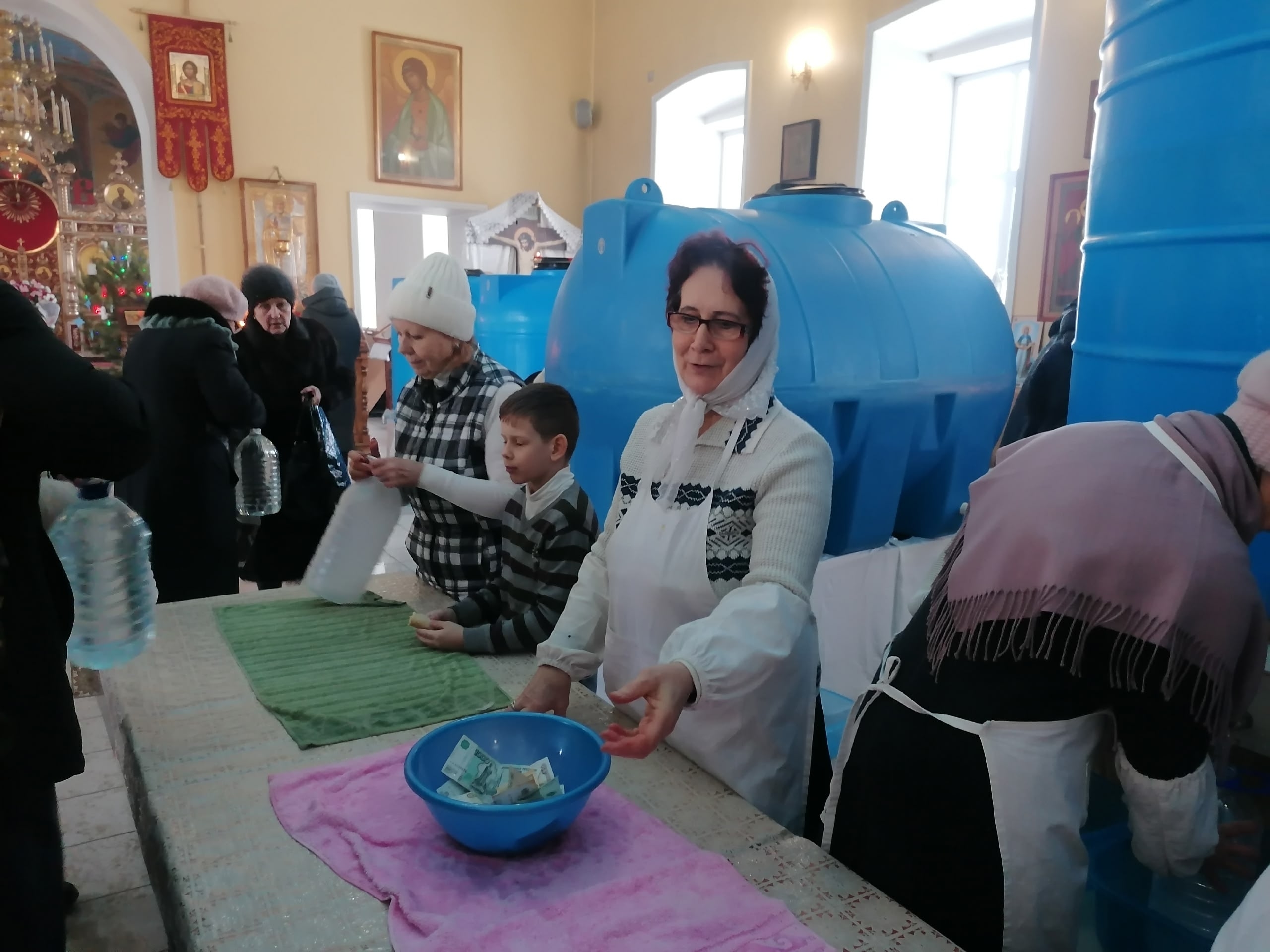 Празднование Крещение Господне