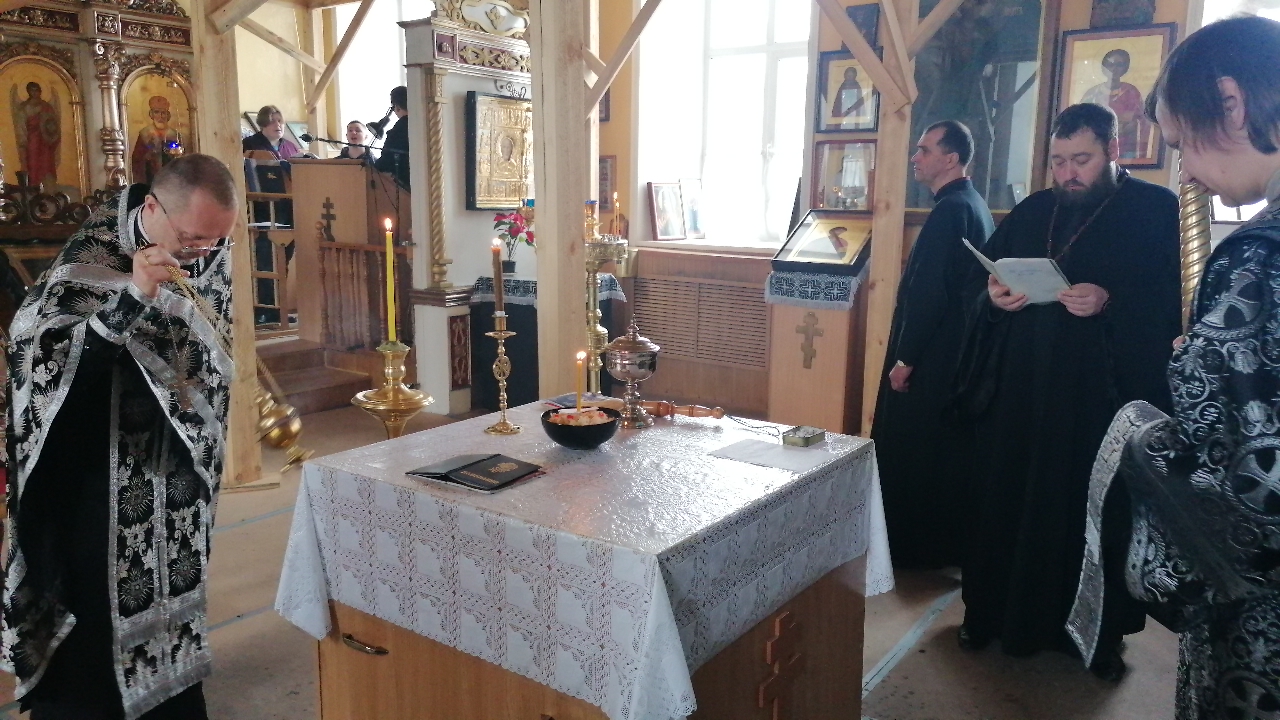 Служба в четверг первой седмицы Великого поста