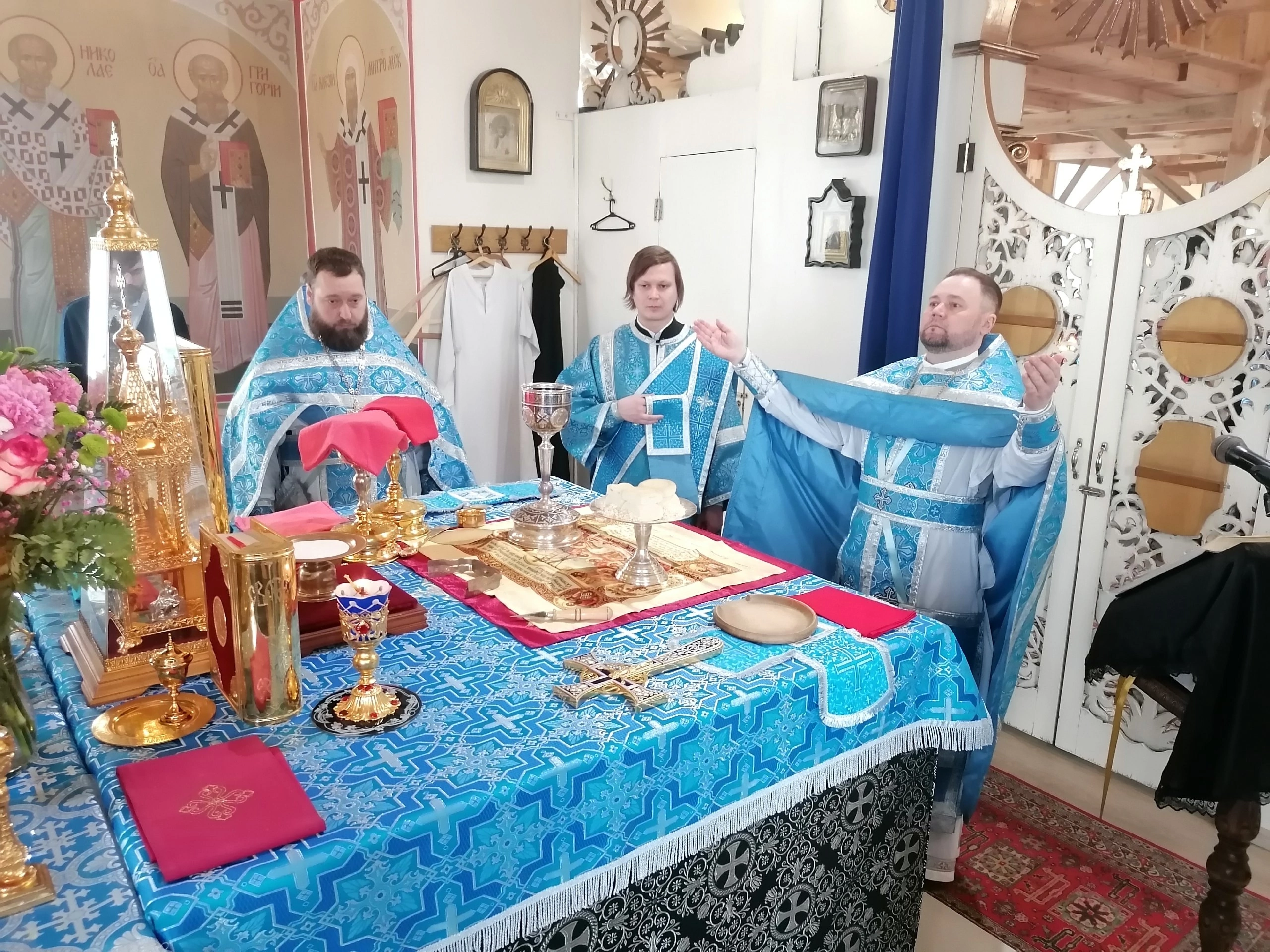 Празднование Благовещение Богородицы