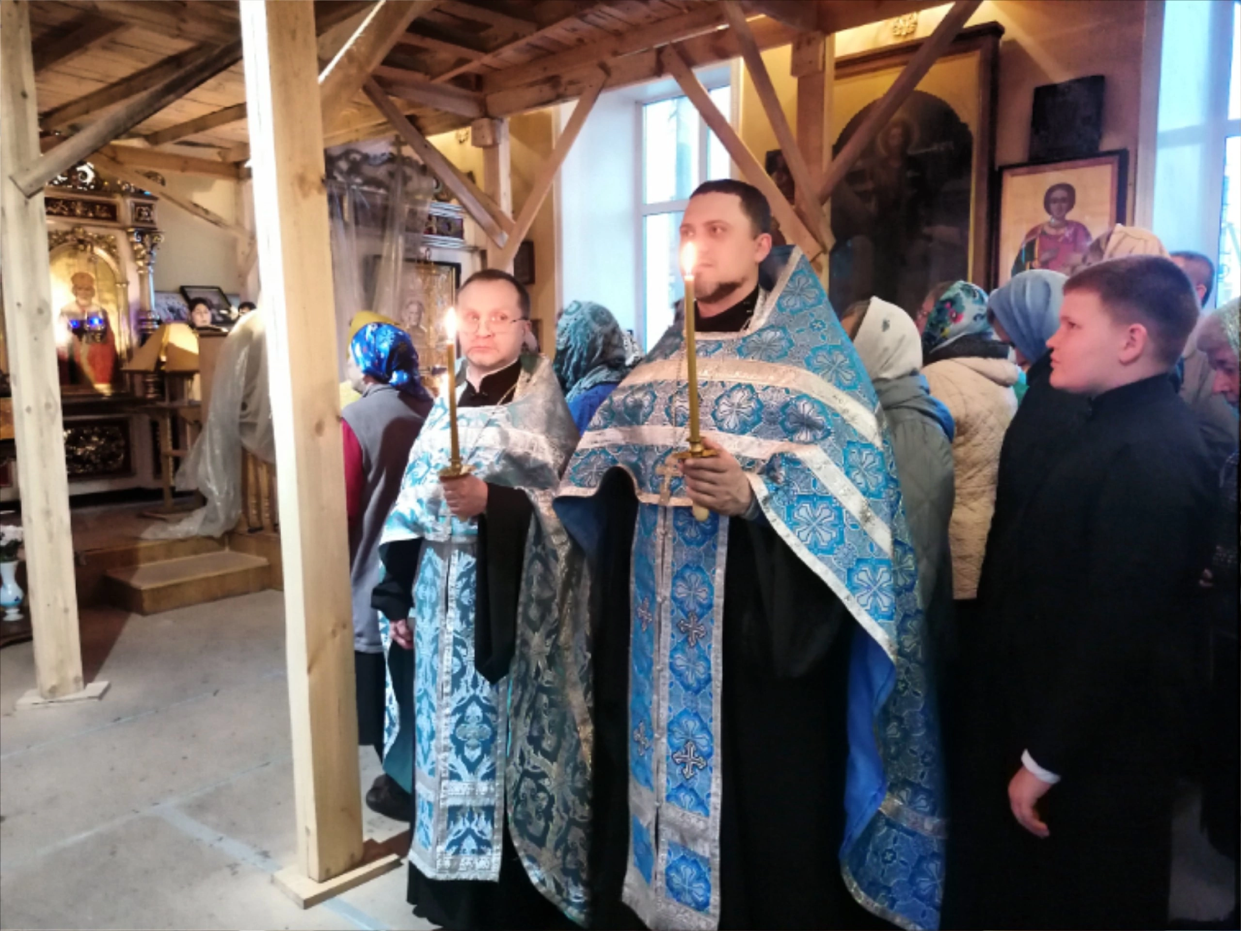 Всенощное бдение в канун праздника Благовещения Богородицы