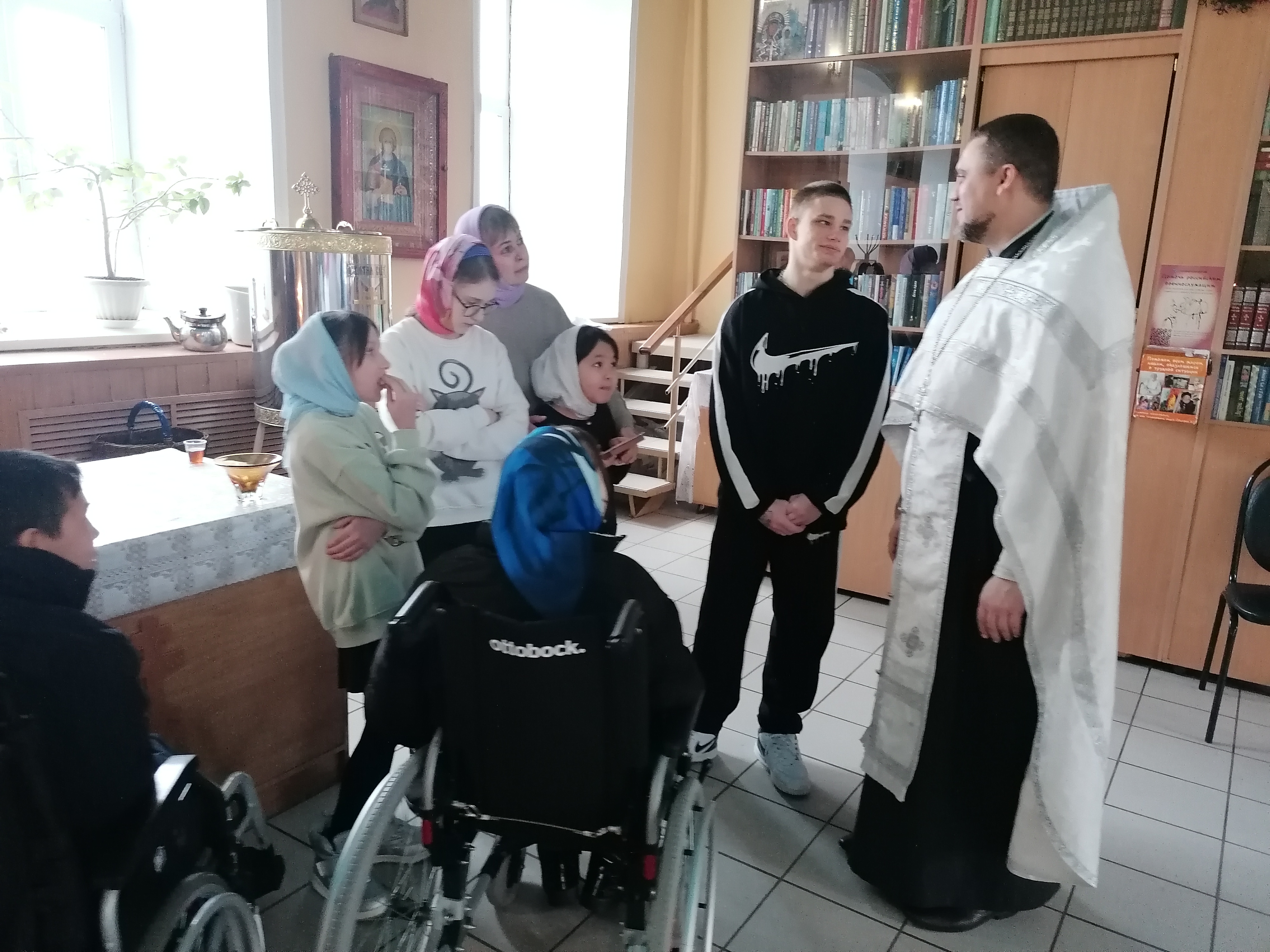 Состоялась духовно-просветительская встреча детей со священником