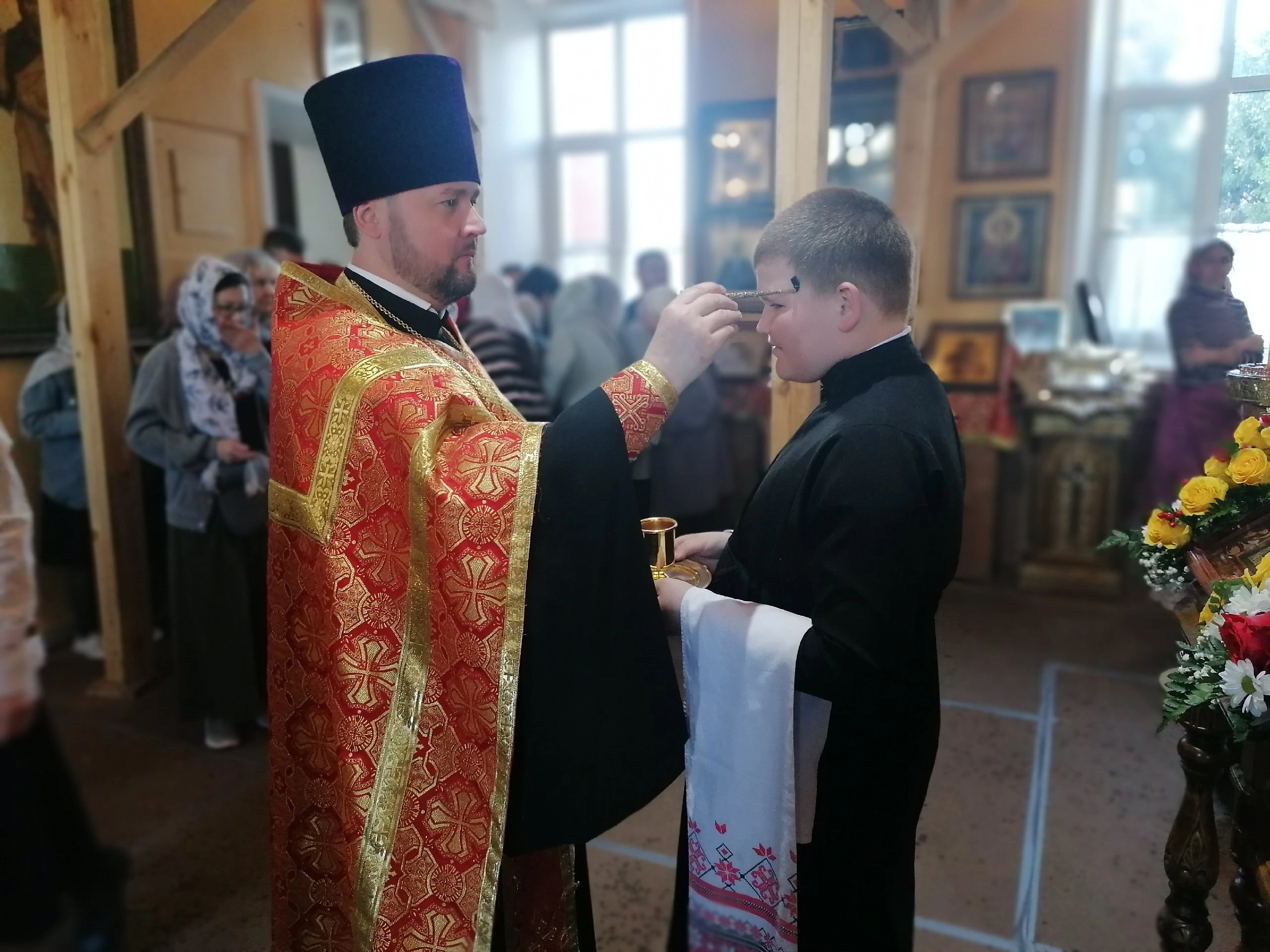 Всенощное бдение в канун престольного праздника нашего храма 