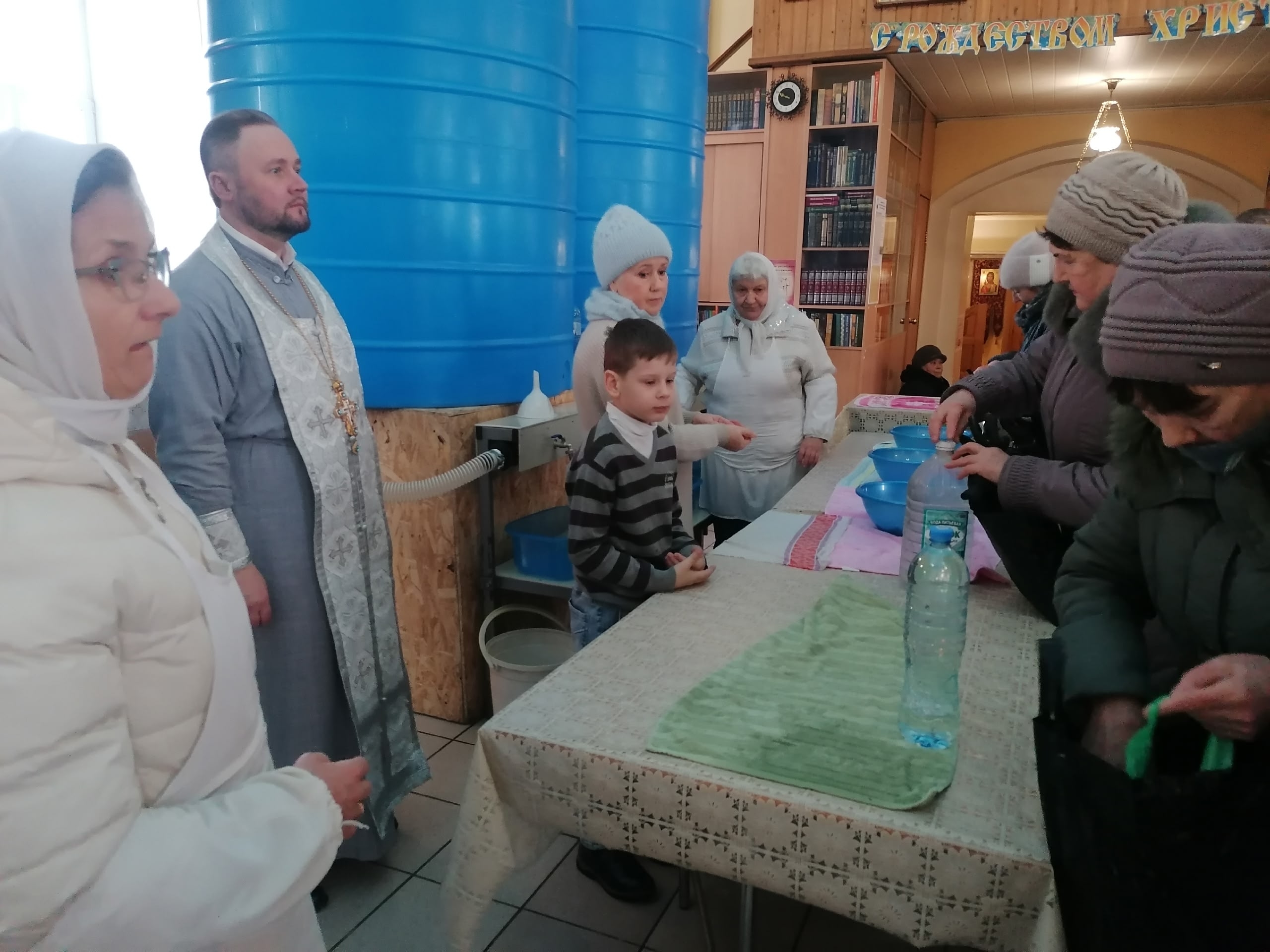 Празднование Крещение Господне