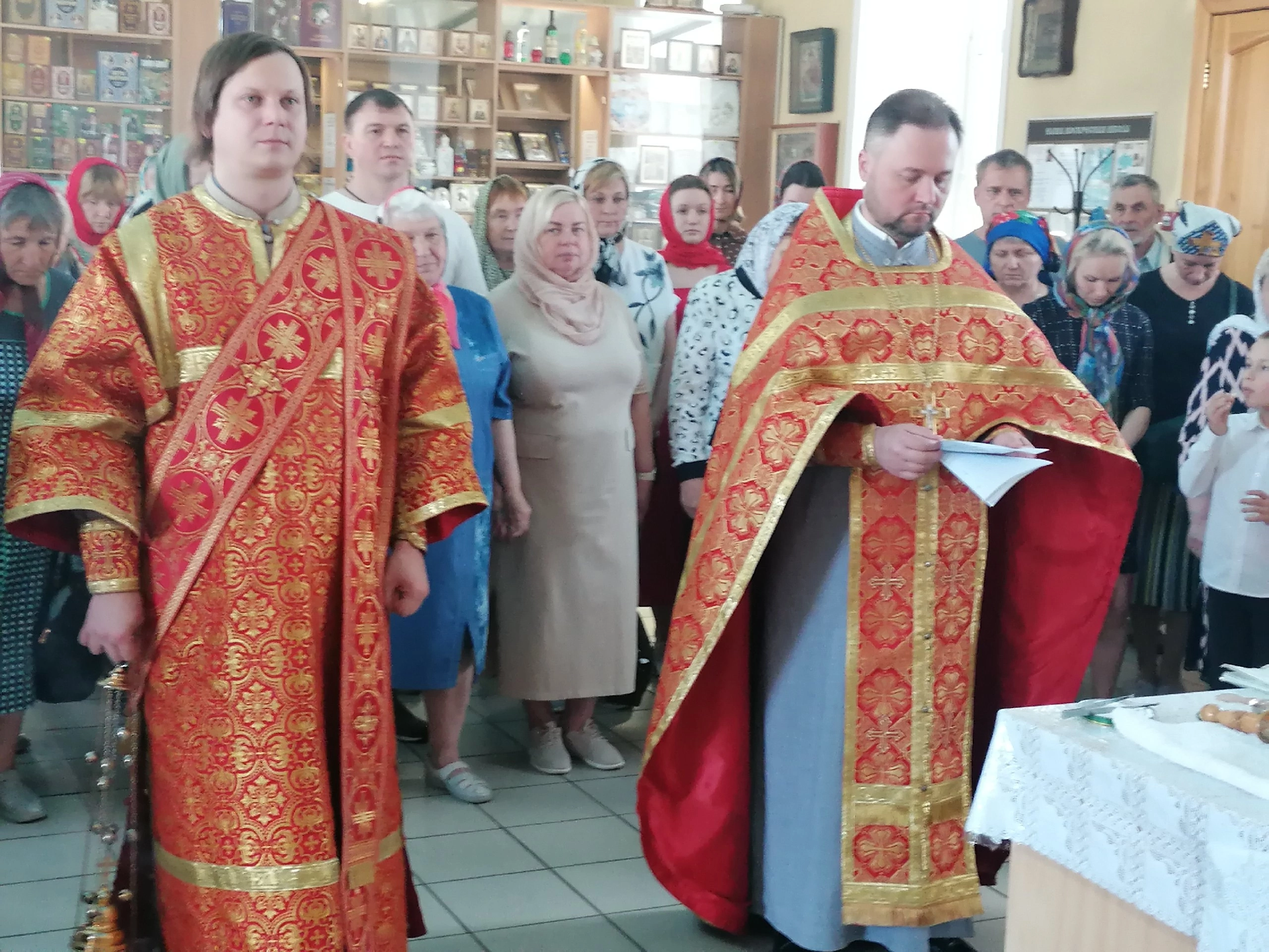 Богослужения в Неделю о слепом 