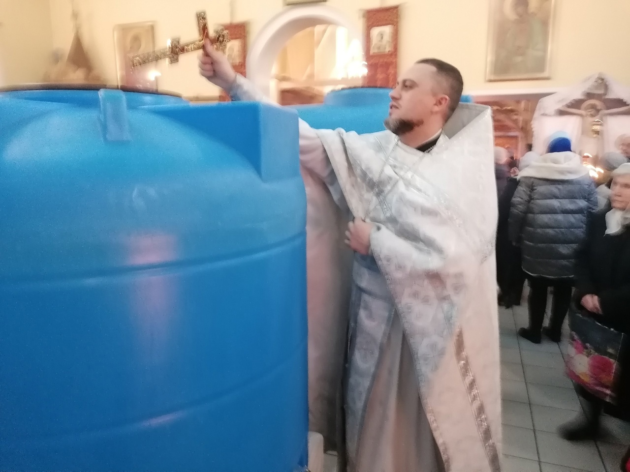 Празднование Крещение Господне