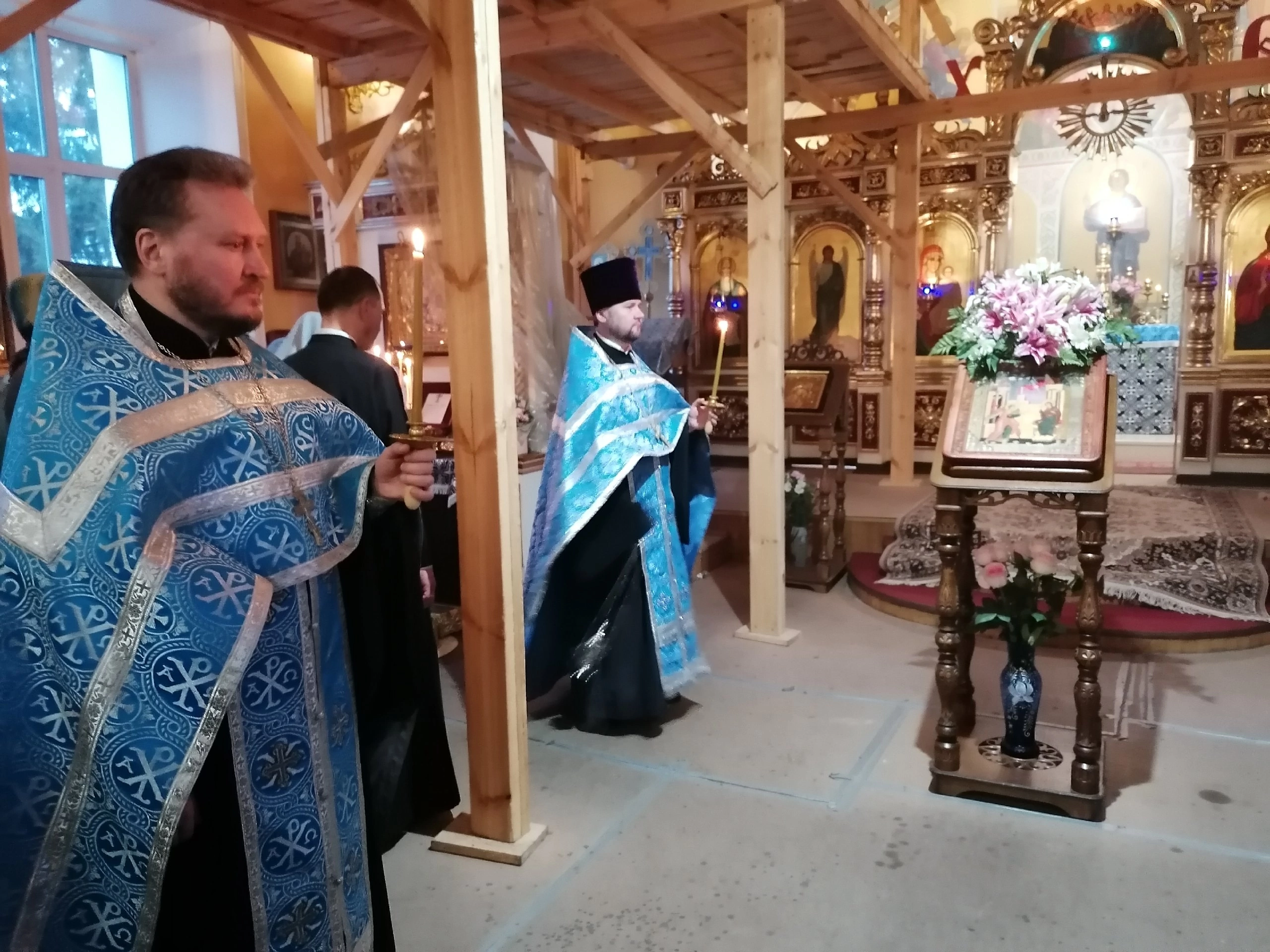 Всенощное бдение в канун праздника Благовещения Богородицы