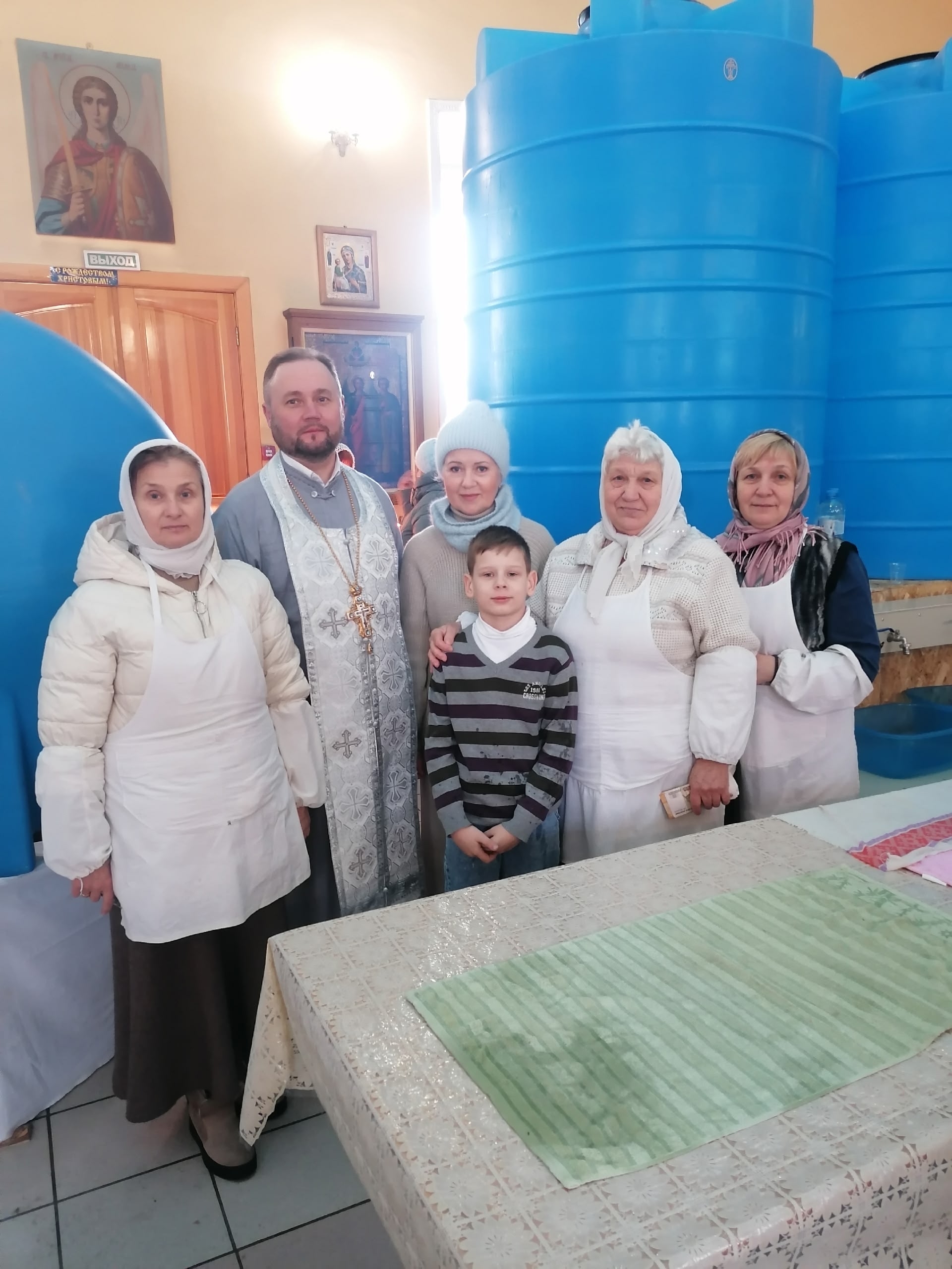Празднование Крещение Господне