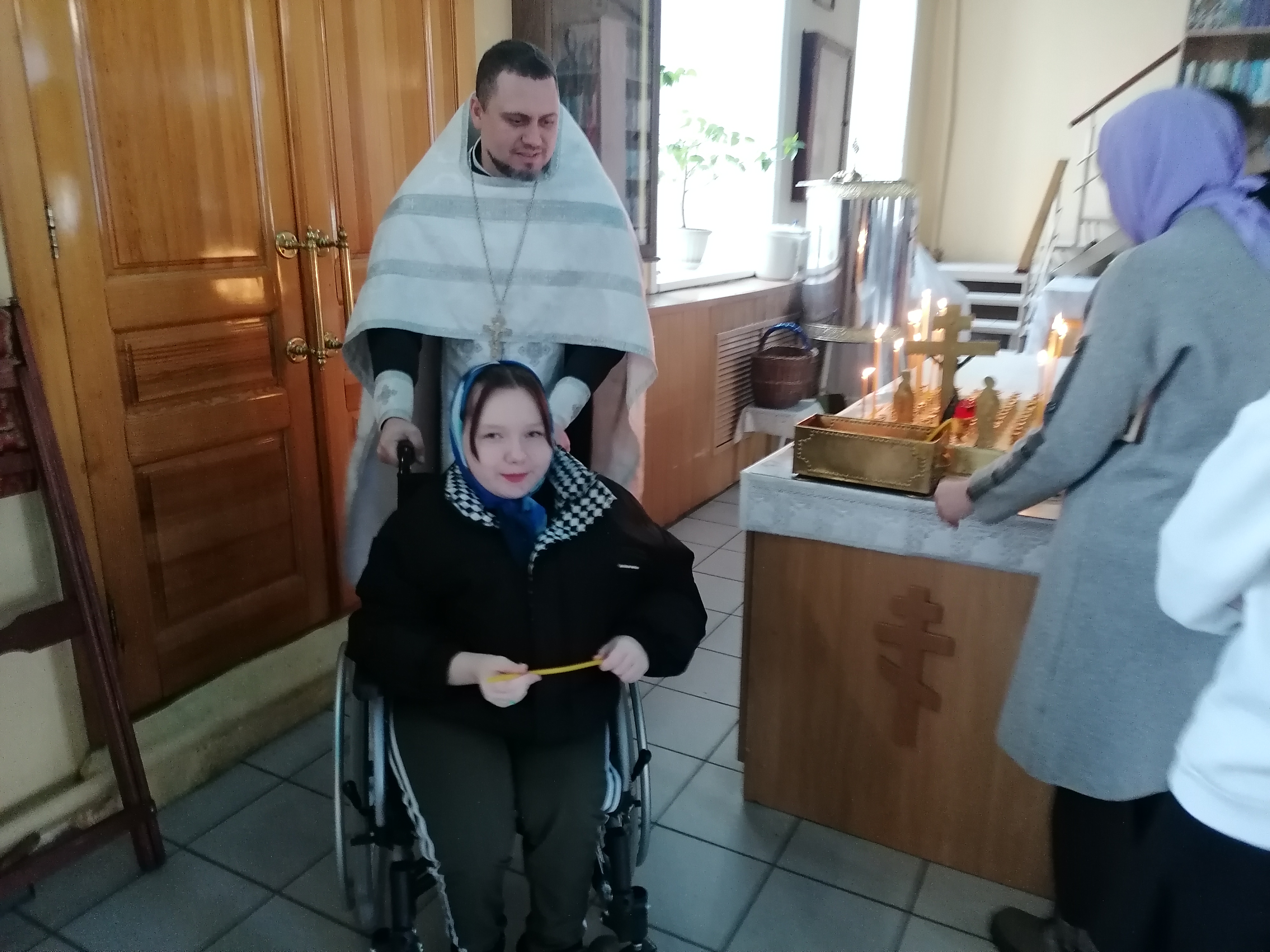 Состоялась духовно-просветительская встреча детей со священником