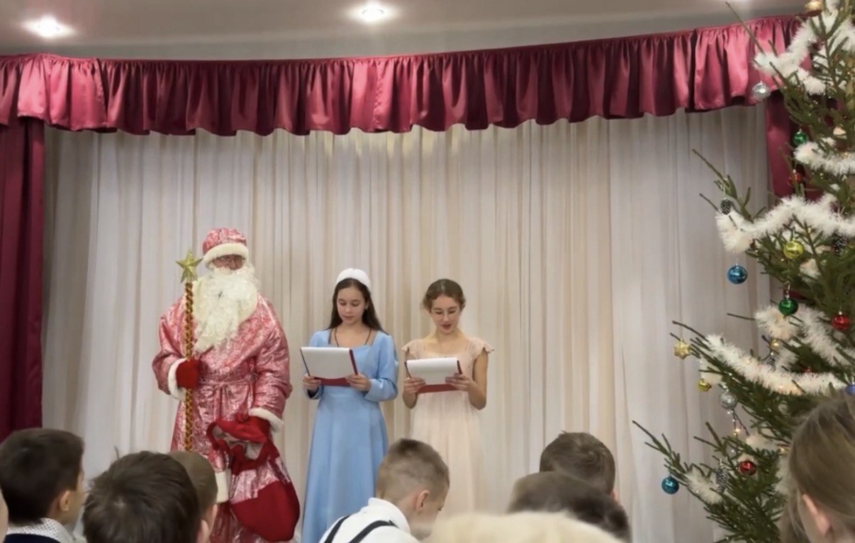 Рождественский утренник в воскресной школе нашего храма