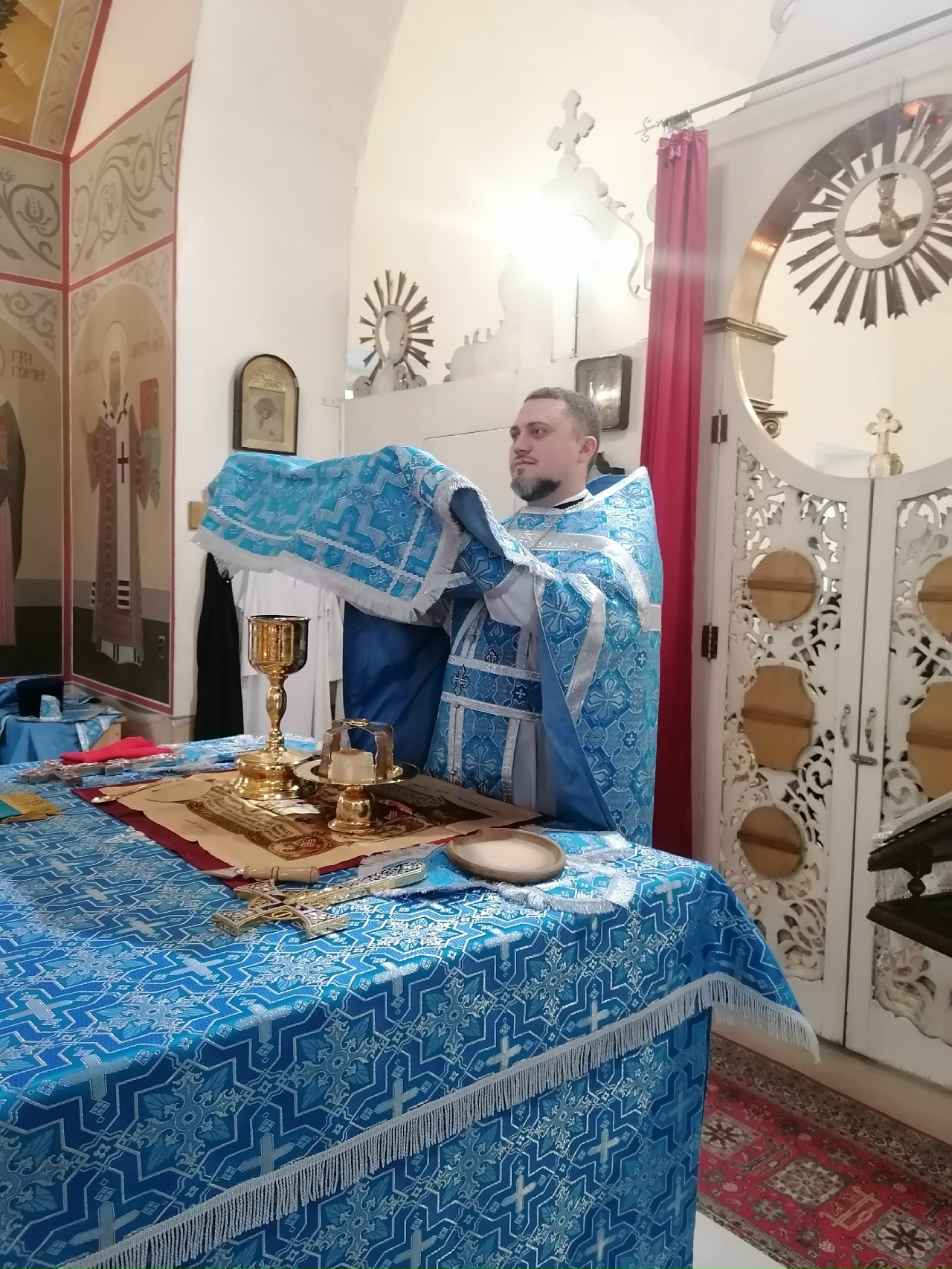 Празднование Введение во храм Пресвятой Богородицы