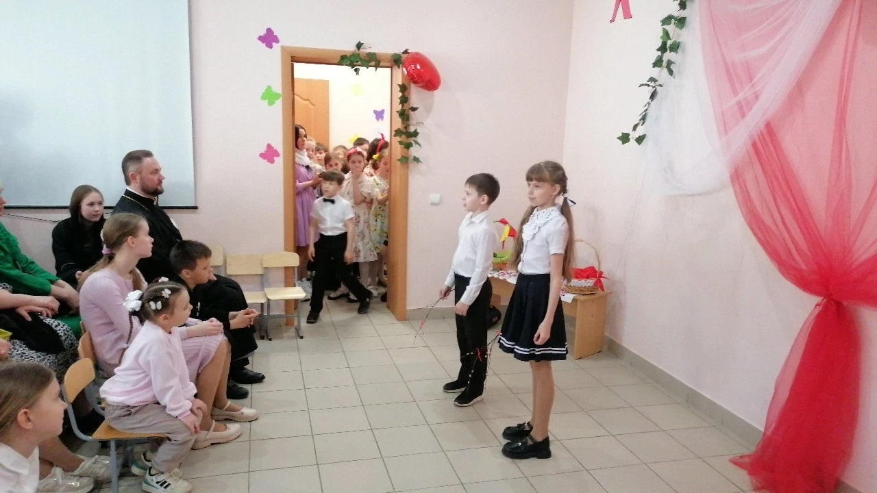 В воскресной школе Никольского храма г.Пензы состоялся Пасхальный утренник