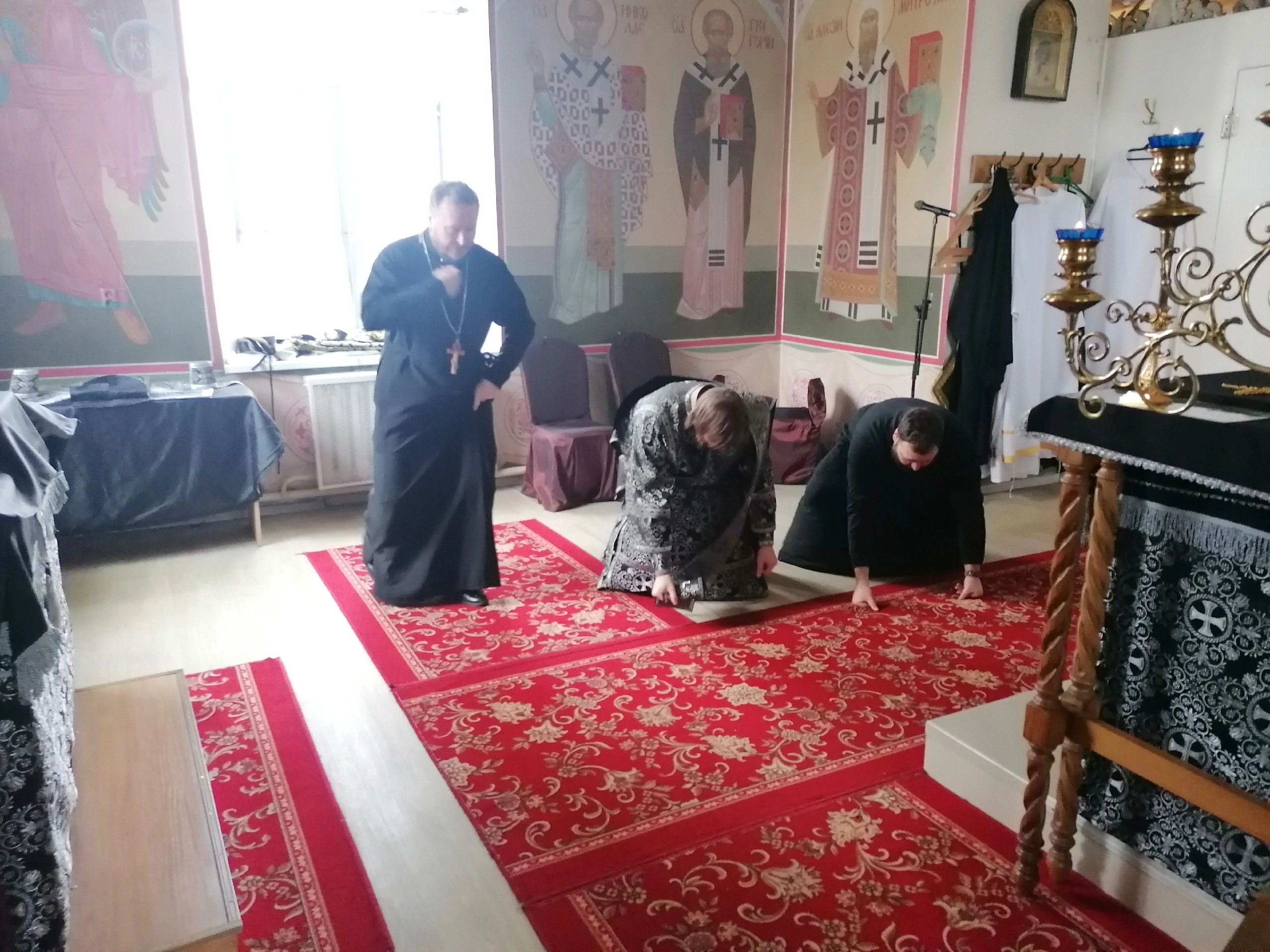 Служба в четверг первой седмицы Великого поста