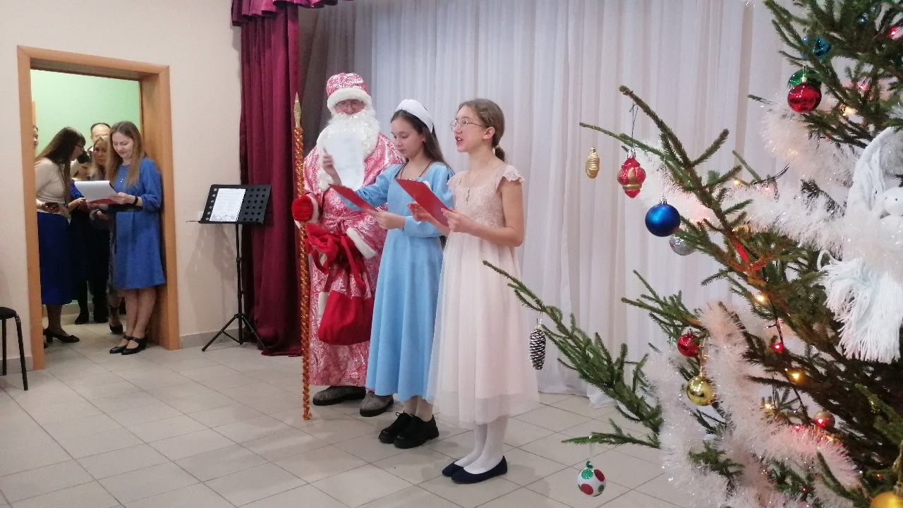 Рождественский утренник в воскресной школе нашего храма