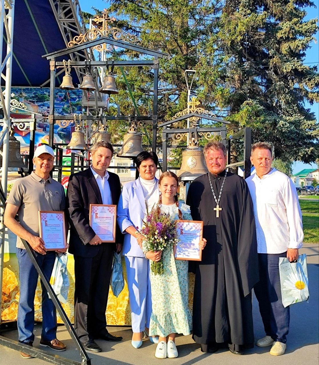 Пензенские звонари совершили колокольные звоны в Мокшане