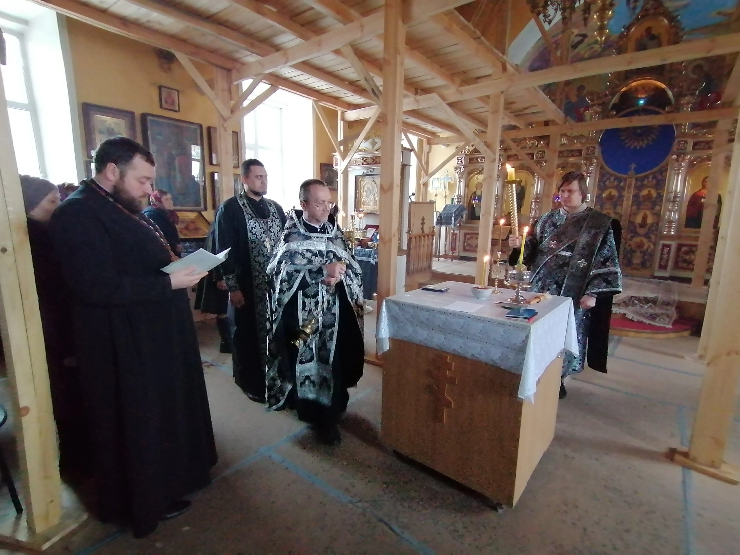 Служба в понедельник первой седмицы Великого поста