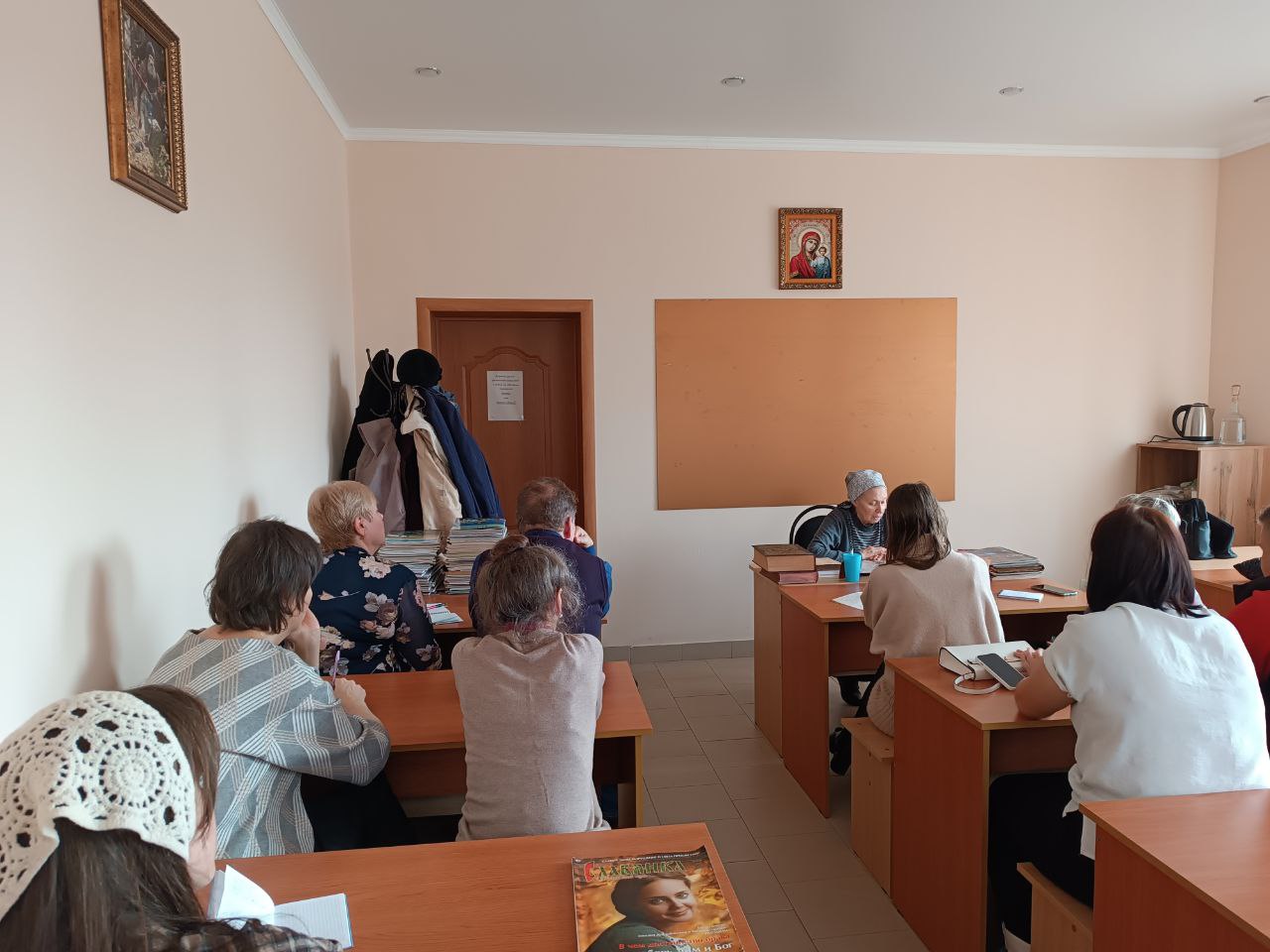  Работа "Библейского общества Никольского храма"