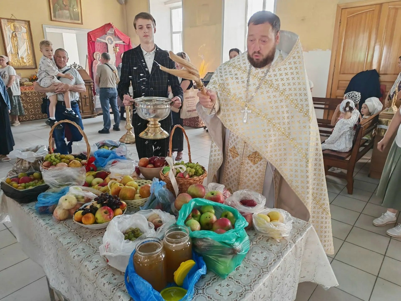 Празднование Преображения Господня