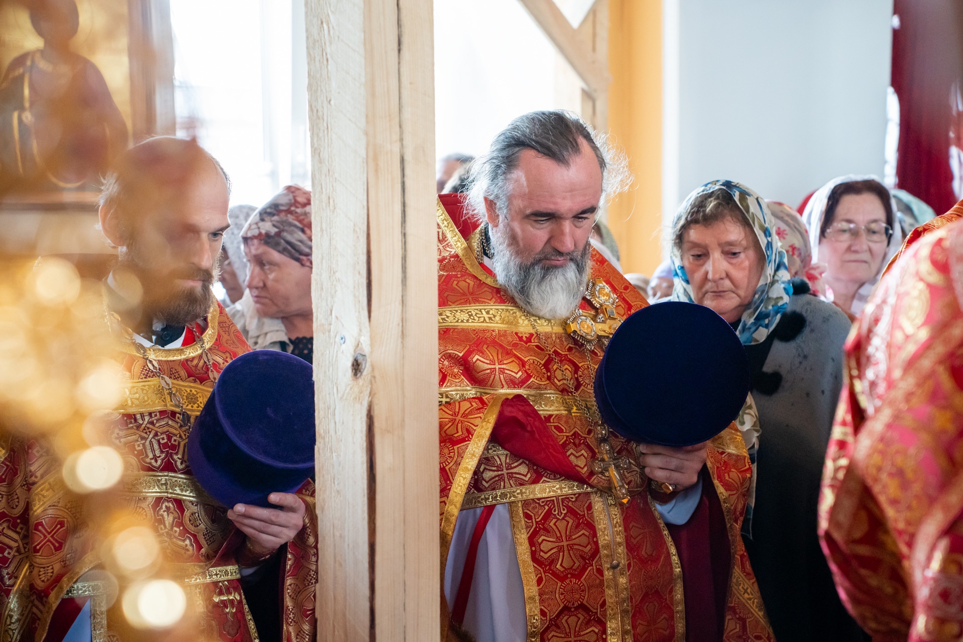 В день престольного праздника митрополит Серафим совершил литургию в нашем храме